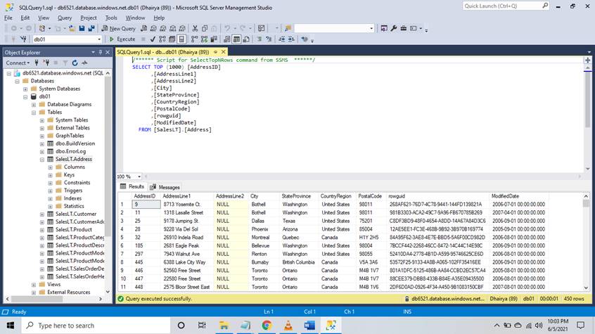 How To Create A Single Database In Azure SQL Database
